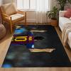 Messi Celebrates Victory Carpet Suitable for Balcony Outdoor Entryway Dining Room Anti-slip Rug Anime Office Decor Perfect Gift for Friends & Family