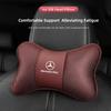 WLX4   For Mercedes Benz A B C E AMG W203 W205 W206 W211 W220 W212 W201 W210 E300 Car Headrest Breathable Ice Silk Neck Pillow