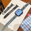 Винтажный джинсовый ремешок для Apple Watch S11 S10/SE/Ultra1 2 Подходит для 38–49 мм