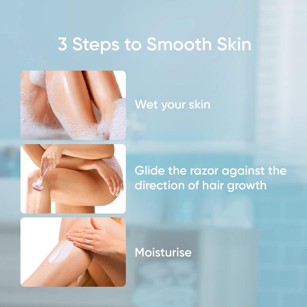 Gillette Venus Comfort glide Бритва для удаления волос для женщин с маслом авокадо и маслом для тела, аромат фрезии, 1 шт.