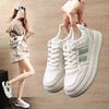 Mesh Breathable Little White Shoes Women's 2025 New Explosive Live Broadcast Casual Sports Board Shoes Net Shoes Summer Thin