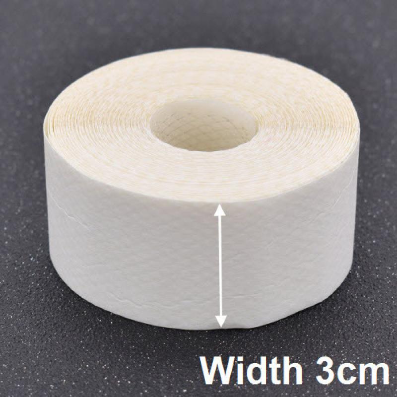 1 рулон, 10/20/30 мм, термоплавкая клейкая сетчатая лента, застежка для одежды, двухсторонняя клейкая лента-флейта, швейные аксессуары «сделай сам», 10 м
