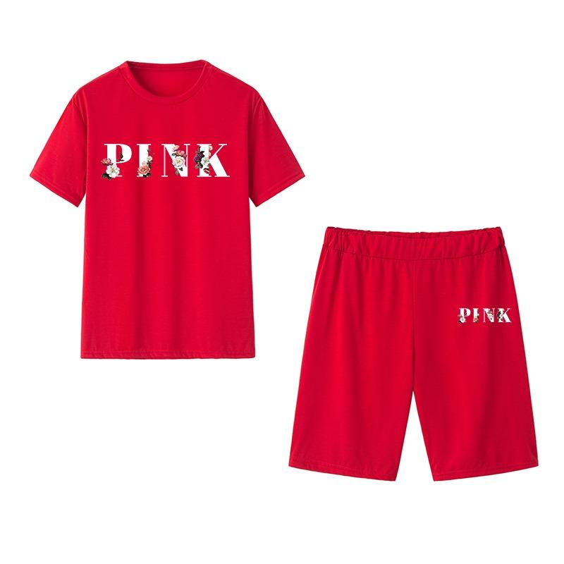 Женский спортивный костюм с принтом, трендовая футболка + шорты, комплект из 2 предметов, повседневный, простой, мягкий, роскошный костюм для бега, спортивная летняя одежда