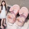 New Girls' Summer Sandals - Fashionable, Non-Slip Princess Shoes for Kids with Soft Bottom, Korean Style