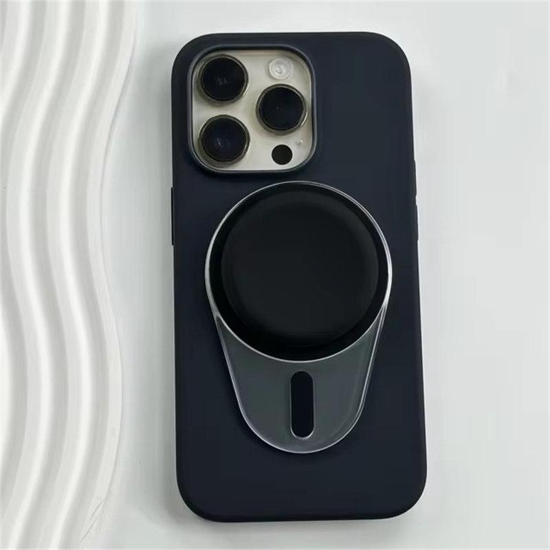 Овальный магнитный держатель для сотового телефона Grip Tok Socket Pocket Finger Ring Stand для iPhone Складной смартфон P-Socket Grip Tok