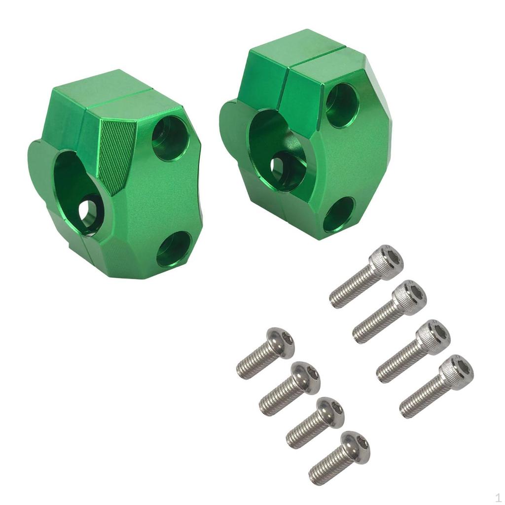 Aluminum Alloy Handlebar Riser, Mount Clamp for Motorbike and ATV