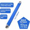 5 Pcs Ratchet Extension Wrench Torque Car Spanner 15.4inch Automotive Garage Tools  Home Tool Set
