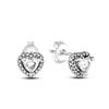 New 925 Sterling Silver Stud Earrings Cat Elephant Star Circular Stud Earring Gift Jewelry
