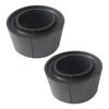 FOR Jeep FOR Wrangler Models From 1997 To 2012 2Pcs Coil Springs 1.68 Inch Inner Wall Height Black Replacement For CSS-1168