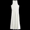 Fashion Style 2024 Summer New Arrival Women's Clothing Silm Sheath Round Neck Sleeveless Lace Jacquard Dress 1165075