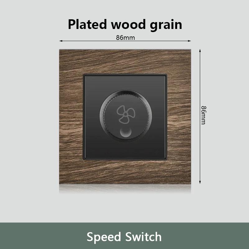 Настенный выключатель с рисунком под дерево, 18 Вт, быстрая настенная розетка типа C 220 В, европейская электрическая розетка EU FR с зарядным устройством USB