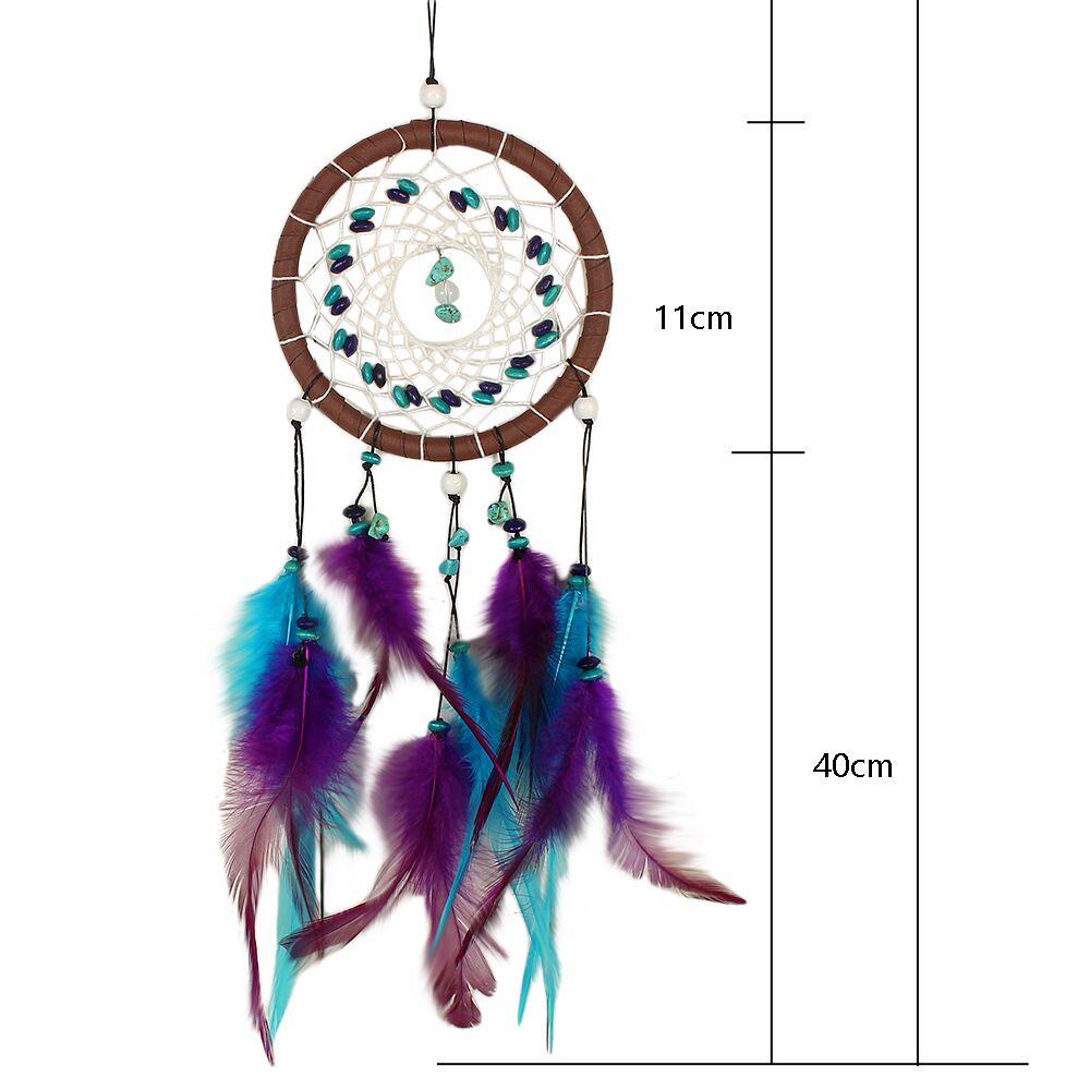 Этнический ручной работы из перьев ручной работы для спальни, гостиной, автомобиля, декор