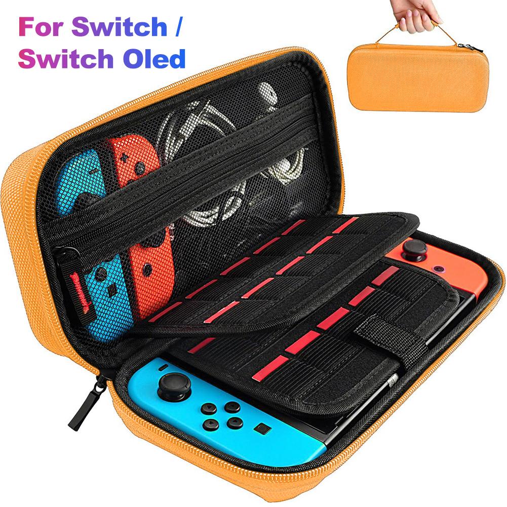 Чехол для переноски для Switch 2 для Switch Oled Сумка на молнии Ударопрочная сумка-органайзер для Nintendo для Switch Портативная игровая консоль