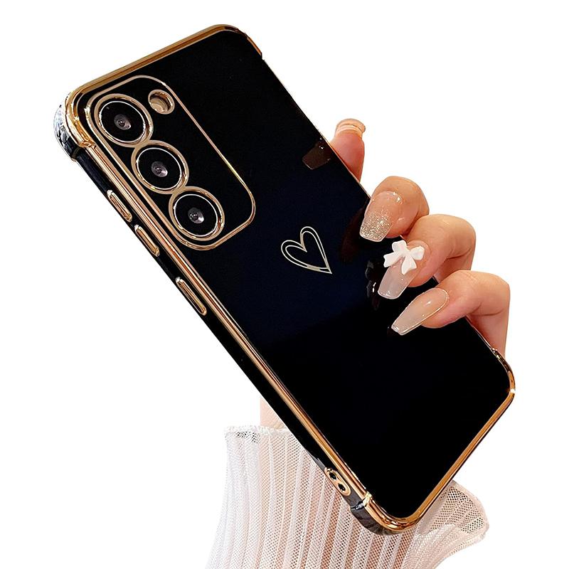 Роскошный чехол с покрытием для Samsung Galaxy A14 A34 A54 A24 A04S A12 A23 A33 A54 A12 A52 A24 Электроplated Силиконовый Мягкий Чехол Fundas