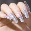 6 Pcs/Set Glitter Flakes Irregular Aluminum Foil Sequins For Nails Chrome Powder Winter Manicure Nail Art Decorations