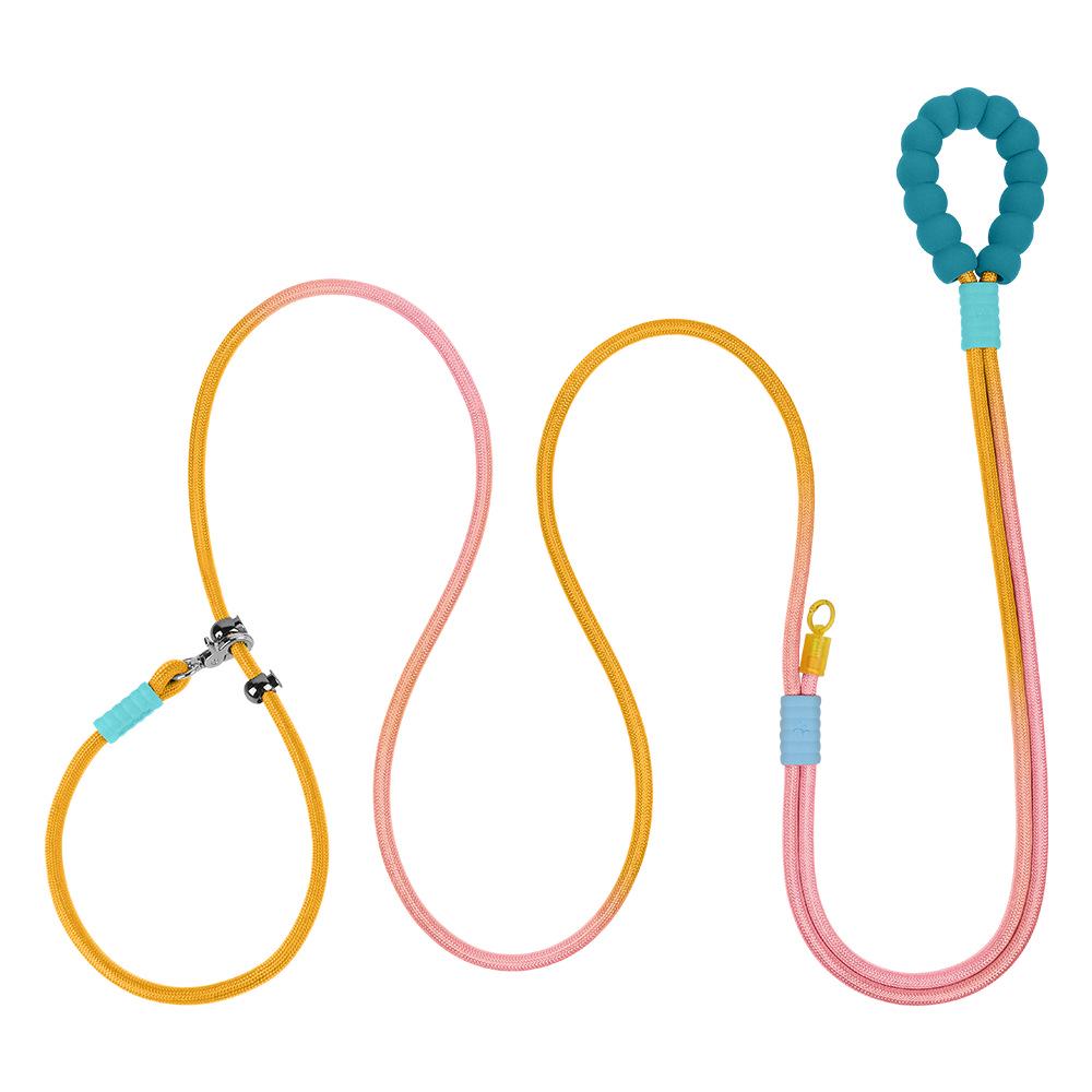 Professional Dog Training & Competition Cross-Body Leash - Explosion-Proof, Adjustable Waist-Belt Design