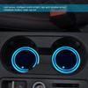 Best-selling car LED light water cup mat, seven-color water cup mat, car ambience light, USB charging, anti-slip mat
