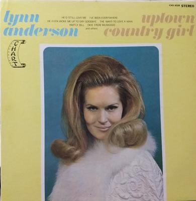 LP Пластинка ЛИНН АНДЕРСОН - Городская деревенская девушка CHS1028 Chart Records 1970 США Фолк Б/У