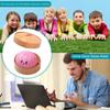 Игрушка-паровая булочка для снятия стресса с имитацией пароварки, мягкая сенсорная игрушка-булочка из ТПЭ, китайская булочка-фиджет