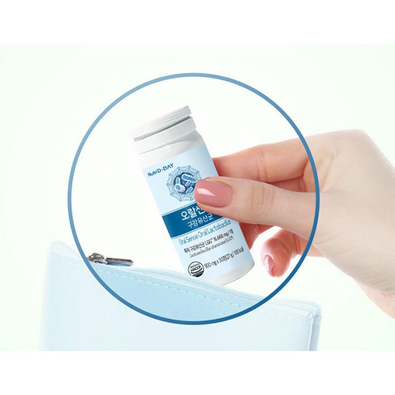 Nutri D-Day OralSense Оральные лактобактерии, 30 таблеток, 1 шт.