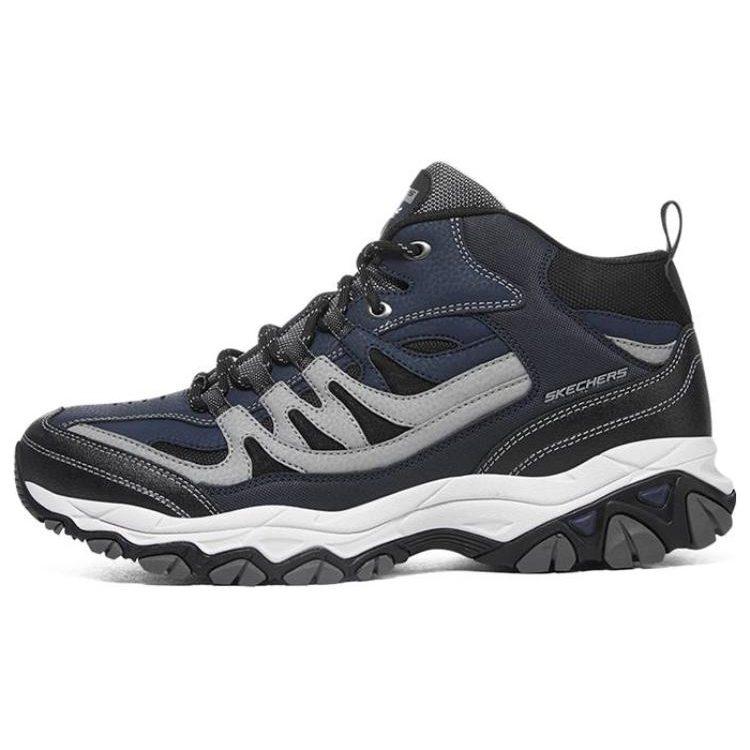 Skechers Амортизация после нагрузки, Комфортная амортизация, Износостойкая амортизация, Устойчивые к истиранию, Высокие, Для улицы, Обувь 50120-NVGY