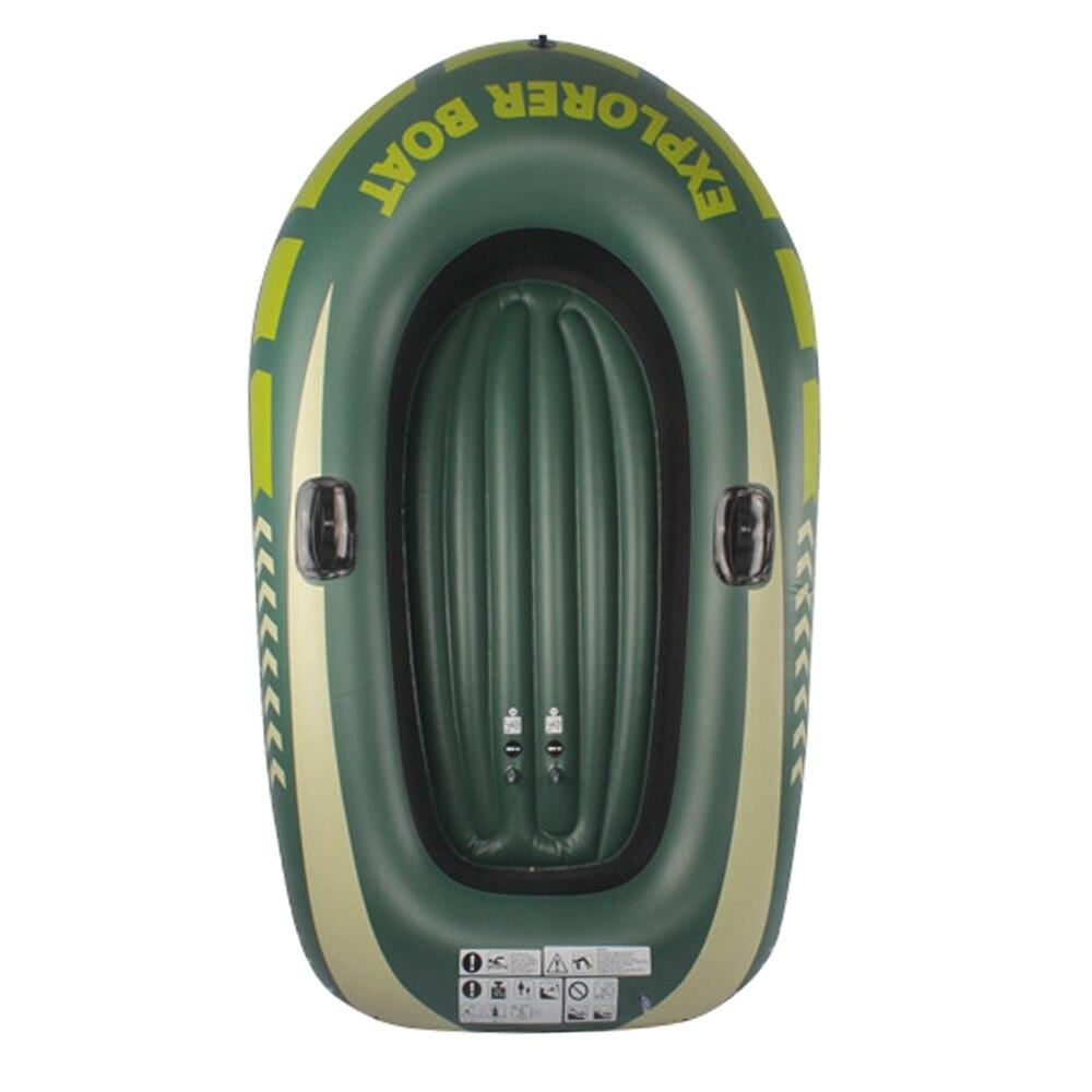 Надувная лодка из ПВХ с одним утолщением, лодка для реки и озера, лодка с насосом, рыбацкая лодка, лодка для отдыха