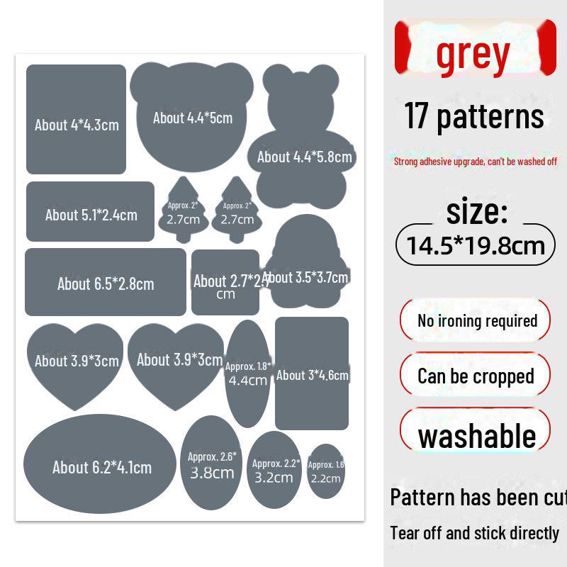 Высококачественная моющаяся самоклеящаяся заплатка для ремонта пуховика