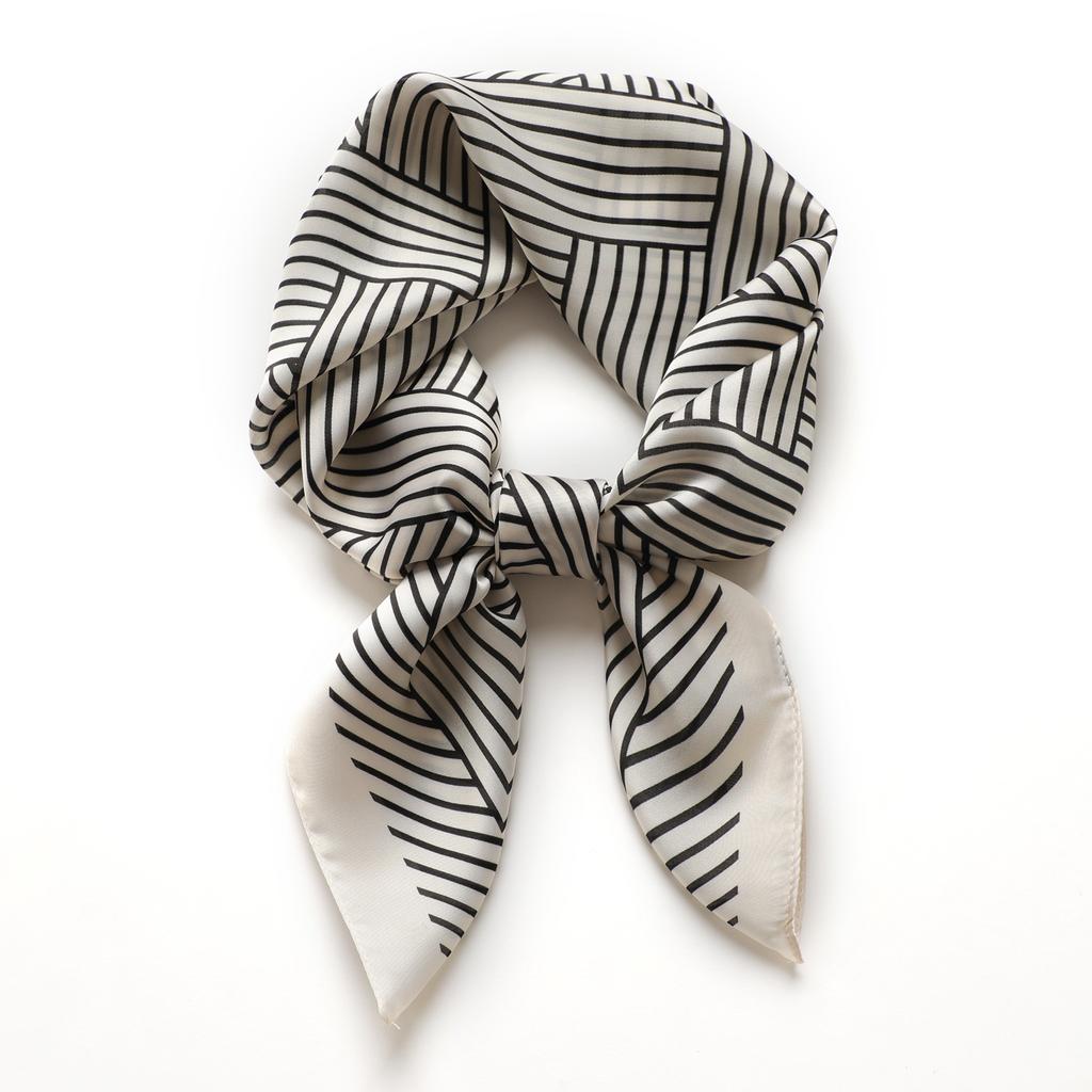 70 * 70cm New Silk Small Square Scarf For Women'S Neck Protection Professional Scarf Versatile Hair Tie Headscarf Scarf