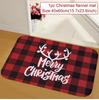 2026 Christmas Floor Mat Santa Claus Living Room Bedroom Carpet Outdoor Courtyard Christmas Decorations Happy New Year