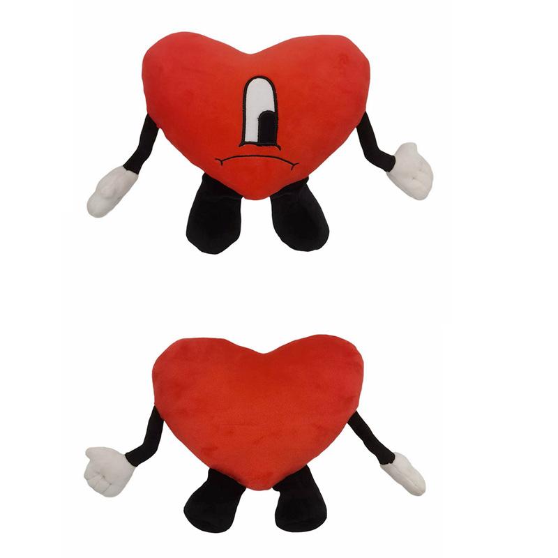 Un Verano Sin Ti плюшевая игрушка в виде сердца, милый плохой кролик, плюшевые мягкие куклы Kawaii для девочек и мальчиков, рождественские подарки на день рождения