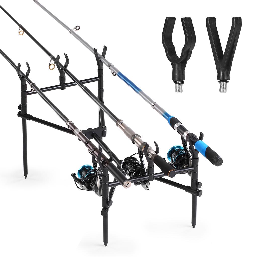 4 шт. Подставка для удилища, головка, рукоятка для комля удилища, V-образная головка, держатель для удилища, снасти для карповой рыбалки