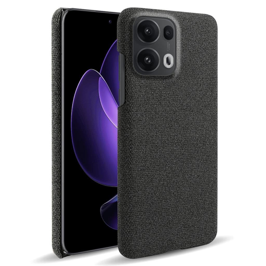 Чехол для телефона Oppo Reno13 Pro 5G, тканевая текстура, защита от царапин, защитная задняя крышка из ПК