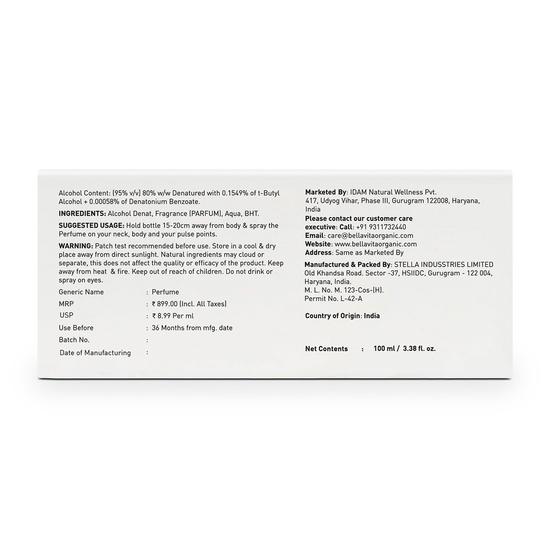 Bella Vita Парфюмированная вода Luxury Rose Woman для женщин с черной смородиной, ванилью, жасмином | Стойкий аромат 100 мл