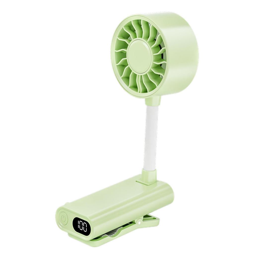 Weilexing 360° Portable Clip-On Fan with Digital Display