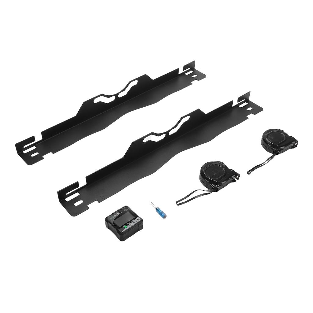 Wheel Alignment Tool Kit Accurate Measurement Automotive Toe Alignment Tool Plate with 2 Tape Measures 1 Digital Angle