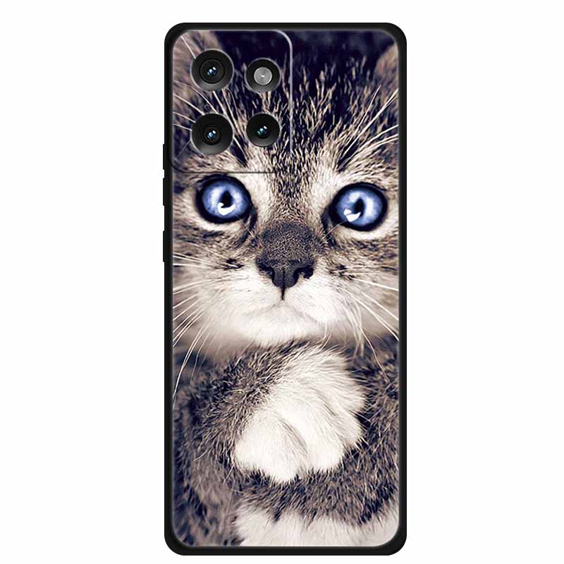 Чехол для Motorola Moto G75 5G Животные Мягкий Силикон ТПУ Чехлы для Телефона Задняя Крышка для MotoG75 Ударопрочный Защитный Новый Крутой Fundas