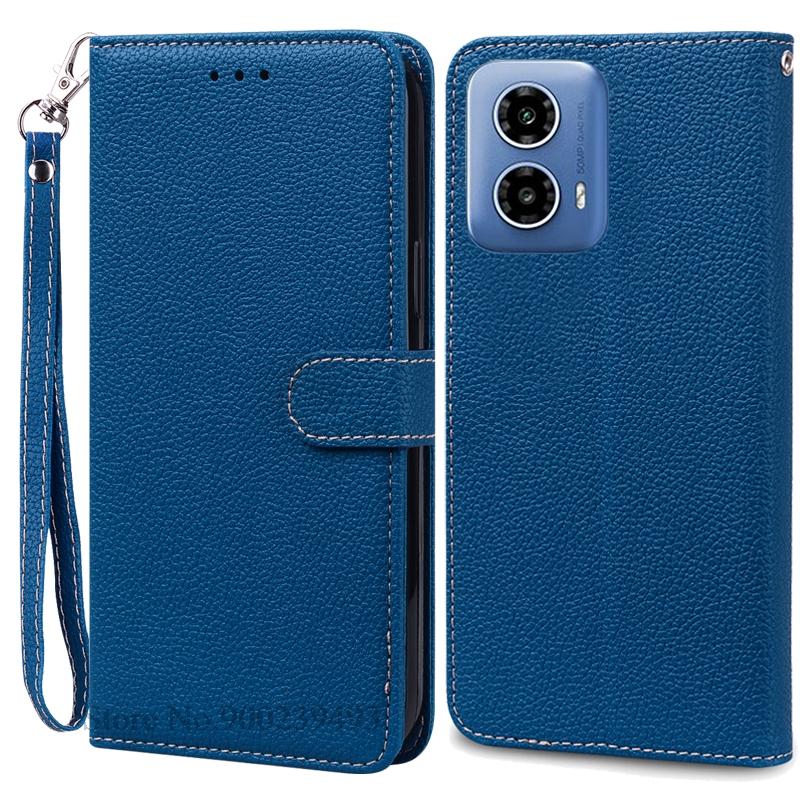 Для Moto G34 5G чехол кожаный кошелек раскладной телефон чехол для Motorola G34 5G чехол книжка чехол для Moto G34 чехол Fundas Shell