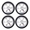 High Performances Remote Control Drift Car Tires 1/18 Wheel Tyre with Metal Hubs For Racing Experience Improvement