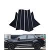 6PCS Polished Pillar Posts Window Trim Cover For Geely Tugella Xingyue FY11   Window Door Column B C Pillar Post Cover