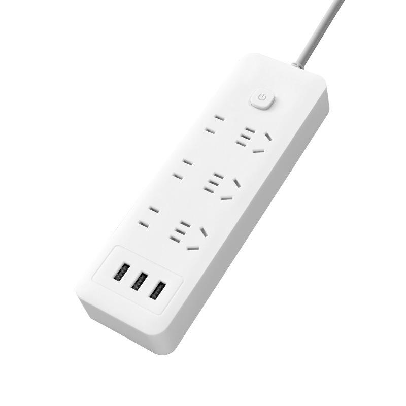 Умная USB-розетка с выключателем и розеткой - Новый национальный стандарт удлинителя