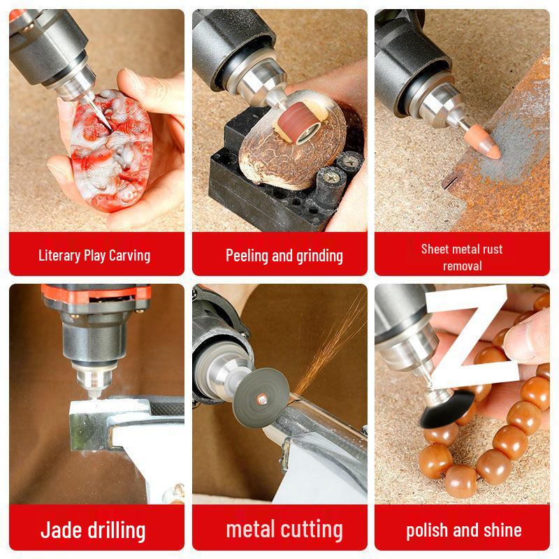 Высокомощная электрическая шлифовальная машина и полировальная машина для резки, вскрытия нефрита, пилинга и резьбы по дереву