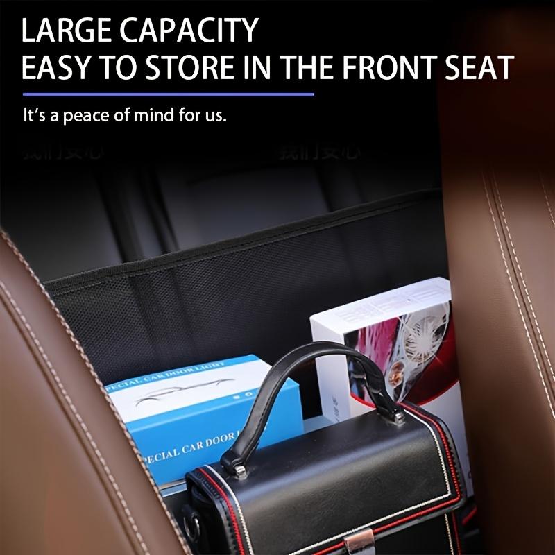 Очень большая сумка-органайзер для автомобиля - прочная полиэстеровая сетка для хранения на заднем сиденье - просторный автомобильный аксессуар с сетчатыми карманами и отделениями, для хранения в автомобиле