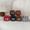 Trendy Mini Shoulder Bag For Kids With Stylish Leopard Print And Elegant Bow Design