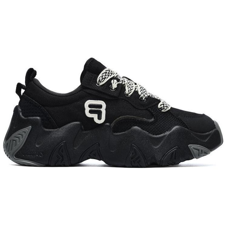 Fila Fusion Кеды на толстой подошве с принтом морских звезд Женские кроссовки Черные T12W231303FBS