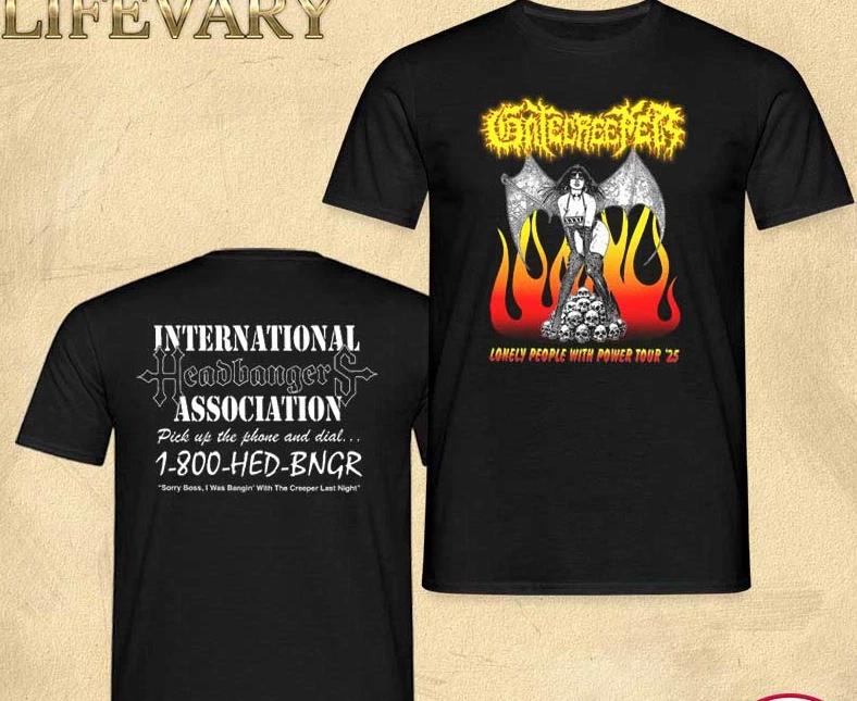 Gatecreeper Lonely People With Power Tour 2025 Merch T