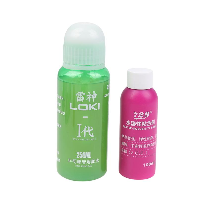 Водорастворимый клей для накладок для настольного тенниса, без ЛОС, профессиональный неорганический клей для пинг-понга