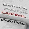 XWGZ4 3D Наклейки на Автомобиль для Carnival KA4 Гибрид HEV GT Line LX SX Эмблема Буквы на Кузов Автомобиля Декоративные Наклейки на Багажник Аксессуары