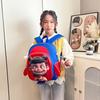 National Manga Cartoon Boys And Girls Backpack Foreign Style Printing Kindergarten Primary School Students Schoolbag Children Backpack