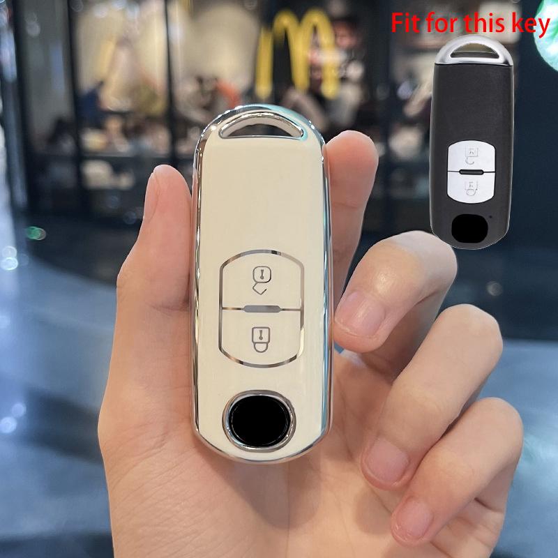 Новый чехол для ключей из ТПУ с 2 3 4 кнопками для Mazda 2 3 6 Atenza Axela Demio CX-5 CX5 CX-3 CX7 CX-9 CX30 2016 2017 2018 2019, чехол для ключей