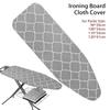 1Pcs With Elastic Edge Ironing Board Cover Stain Resistant Ironing Cover  For Ironing Table